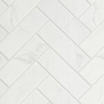 Statuario Herringbone