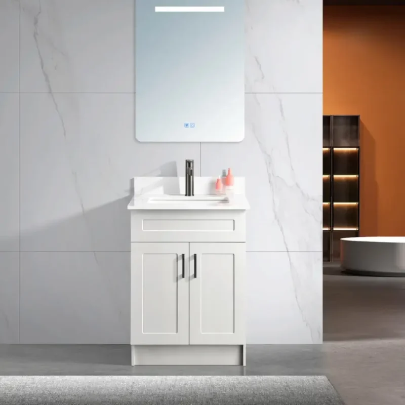 24" HDF vanity