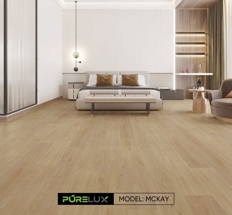$2.99/sq. ft. ($61.32/Box) Water Resistant Laminate - Bettan "McKay" with Attached Underlayment