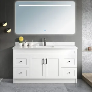 60" HDF vanity