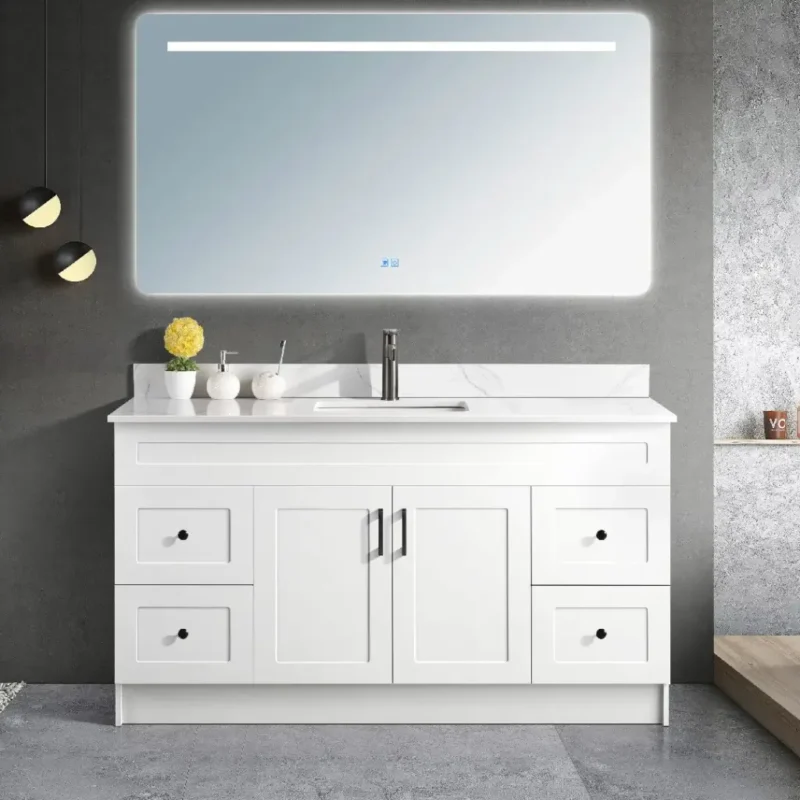 60" HDF vanity