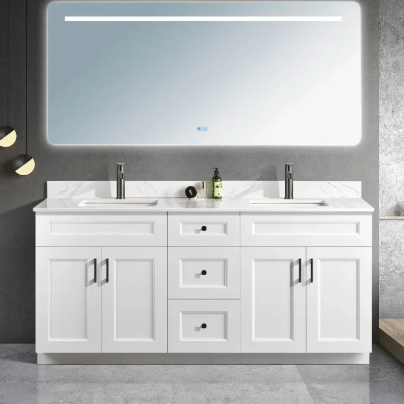 72" Pinewood vanity