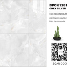 BPCK1281 Onex Silver 24″x48″