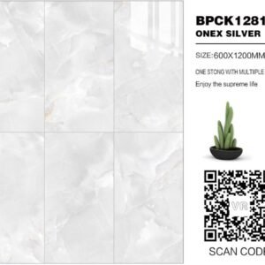 BPCK1281 Onex Silver 24″x48″