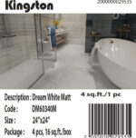 DM60340M [24×24] Dream White Matt
