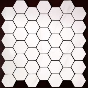 dm60341-2×2-hex Dream White 2×2 HEXAGON