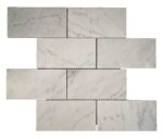 IT0306P – ITALIAN CARARRA 3X6 MESH