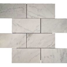 IT0306P – ITALIAN CARARRA 3X6 MESH