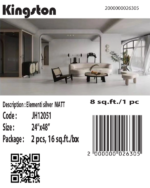 JH12051 Elementi silver 24×48 Matt
