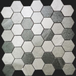 LX6890 2×2 HEX LUXOR MIX matt