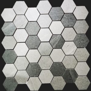 LX6890 2×2 HEX LUXOR MIX matt