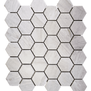 MCTRA21 – Hexagon Porcelain Mosaic