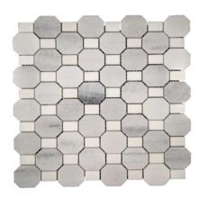 MG641 – Tuscany Octagon white with gray stone