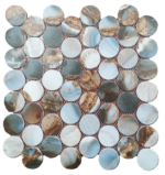 MG644- Round Ceramic Mosaic