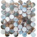 MG644- Round Ceramic Mosaic