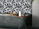 MG648 – Grey Dark Stone Mosaic
