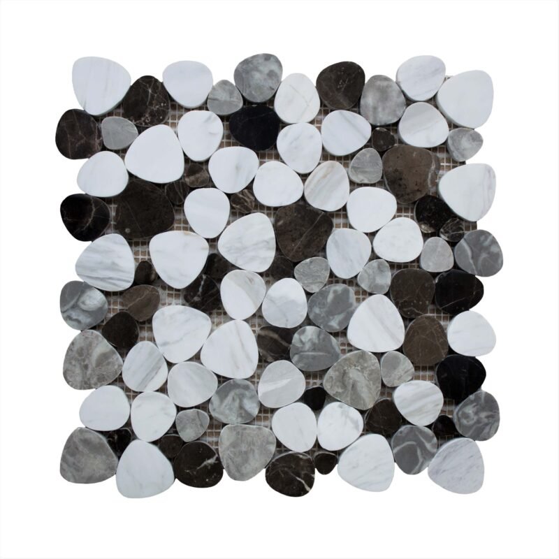 MG648 – Grey Dark Stone Mosaic
