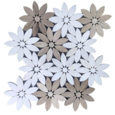MG667 – Lily Flower Marble Mosaic