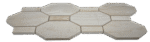MG676 – Long Octagon Marble Verona Brick