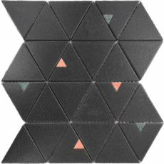 MG692 – 6″ CHARCOAL Triangle Matt 10.6″X11.6″