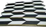 MG755 – Waterjet Marble with Golden Metal 16×9