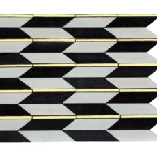 MG755 – Waterjet Marble with Golden Metal 16×9