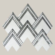 MG823 – AURORA HERRINGBONE Marble Mosaic