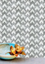 MG823 – AURORA HERRINGBONE Marble Mosaic