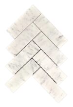MG893 – BIANCO CARRARA HERRINGBONE 2×6