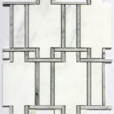 MG946 – Door frame white with gray stone