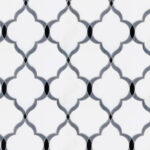 MG950 – White & Grey Marble Arabesque