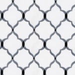 MG950 – White & Grey Marble Arabesque