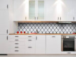 MG950 – White & Grey Marble Arabesque