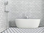 MG950 – White & Grey Marble Arabesque