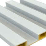 PJ-XD019 SILVER CHAIN 170X3000MM(7X118 IN) FLUTED WALL PANEL