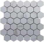 PY6648-2×2 Rockwood Bianco matt 2×2 inch HEX