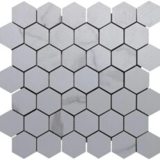 PY6648-2×2 Rockwood Bianco matt 2×2 inch HEX