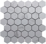 PY6648-2×2 Rockwood Bianco matt 2×2 inch HEX