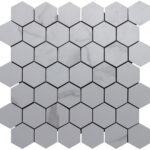 PY6648-2×2 Rockwood Bianco matt 2×2 inch HEX