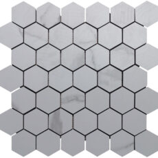PY6648-2×2 Rockwood Bianco matt 2×2 inch HEX