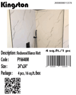 PY6648M Rockwood Bianco Matt 24″x24″