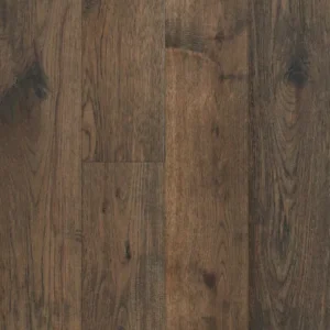 Smoked Tree Trunk - Brand Surfaces 6 1/2" Engineered Hickory Hardwood Flooring