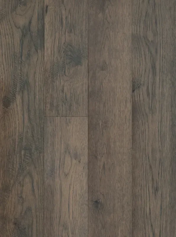 Smoky Shadow - Brand Surfaces 6 1/2" Engineered Hickory Hardwood Flooring