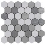 ST4848123 – ELORA HEX MIX PORCELAIN MOSAIC