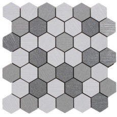 ST4848123 – ELORA HEX MIX PORCELAIN MOSAIC