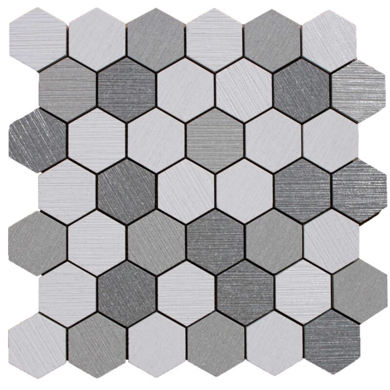 ST4848123 – ELORA HEX MIX PORCELAIN MOSAIC