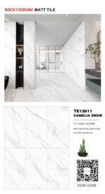 TE12611 [24X48] Camelia Snow Matt