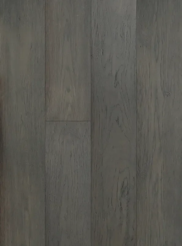 Transitional Gray - Brand Surfaces 6 1/2" Engineered Hickory Hardwood Flooring