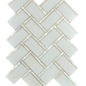 White Shell Herringbone – MG673