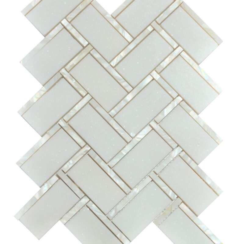White Shell Herringbone – MG673
